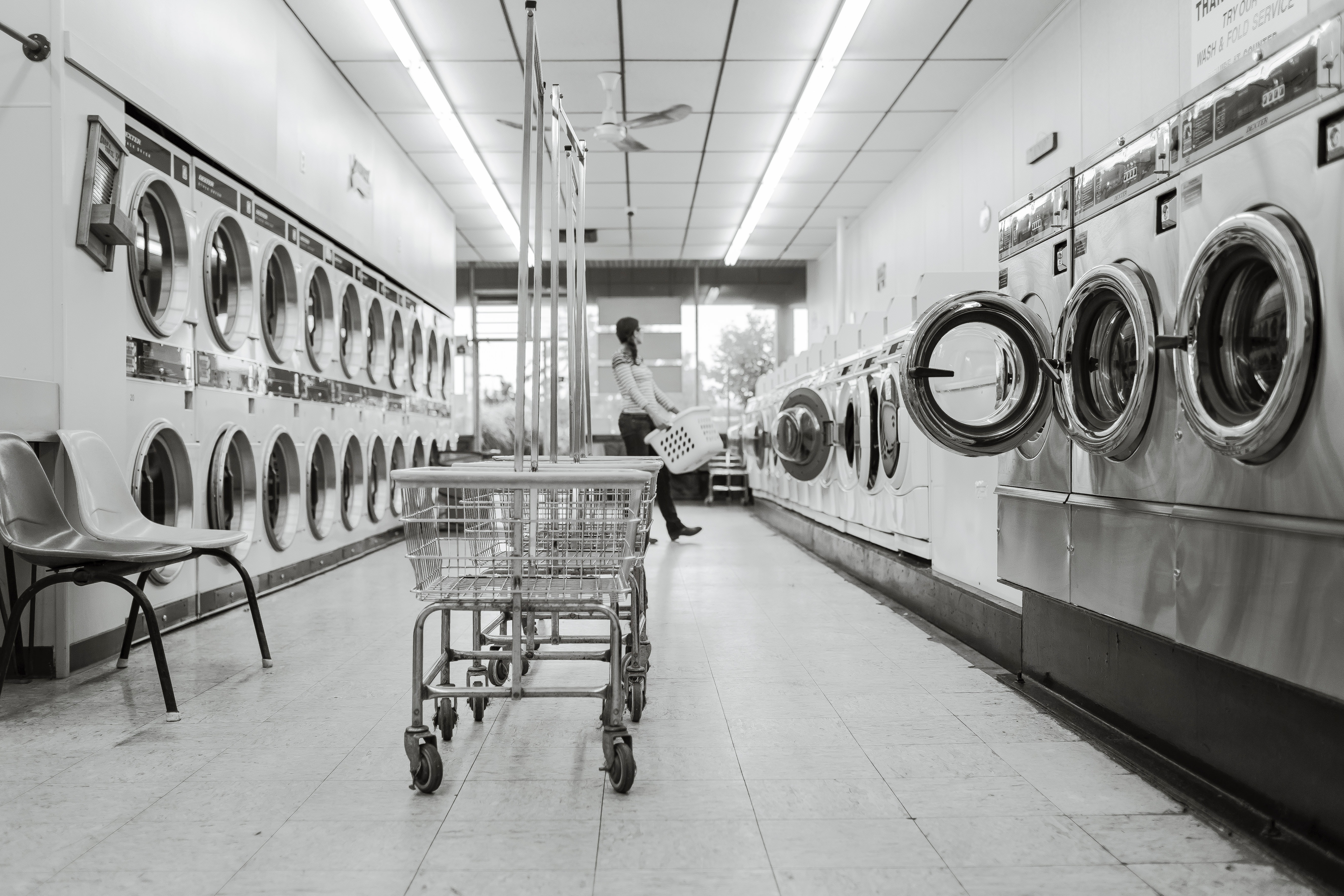 image of a laundrymat